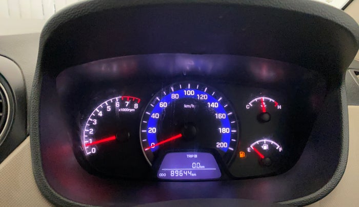 2017 Hyundai Xcent SX 1.2, Petrol, Manual, 89,636 km, Odometer Image