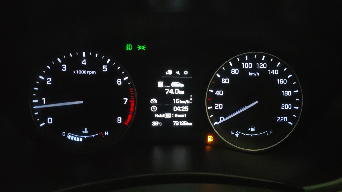 2015 Hyundai Elite i20 ASTA 1.2, Petrol, Manual, 73,171 km, Odometer Image