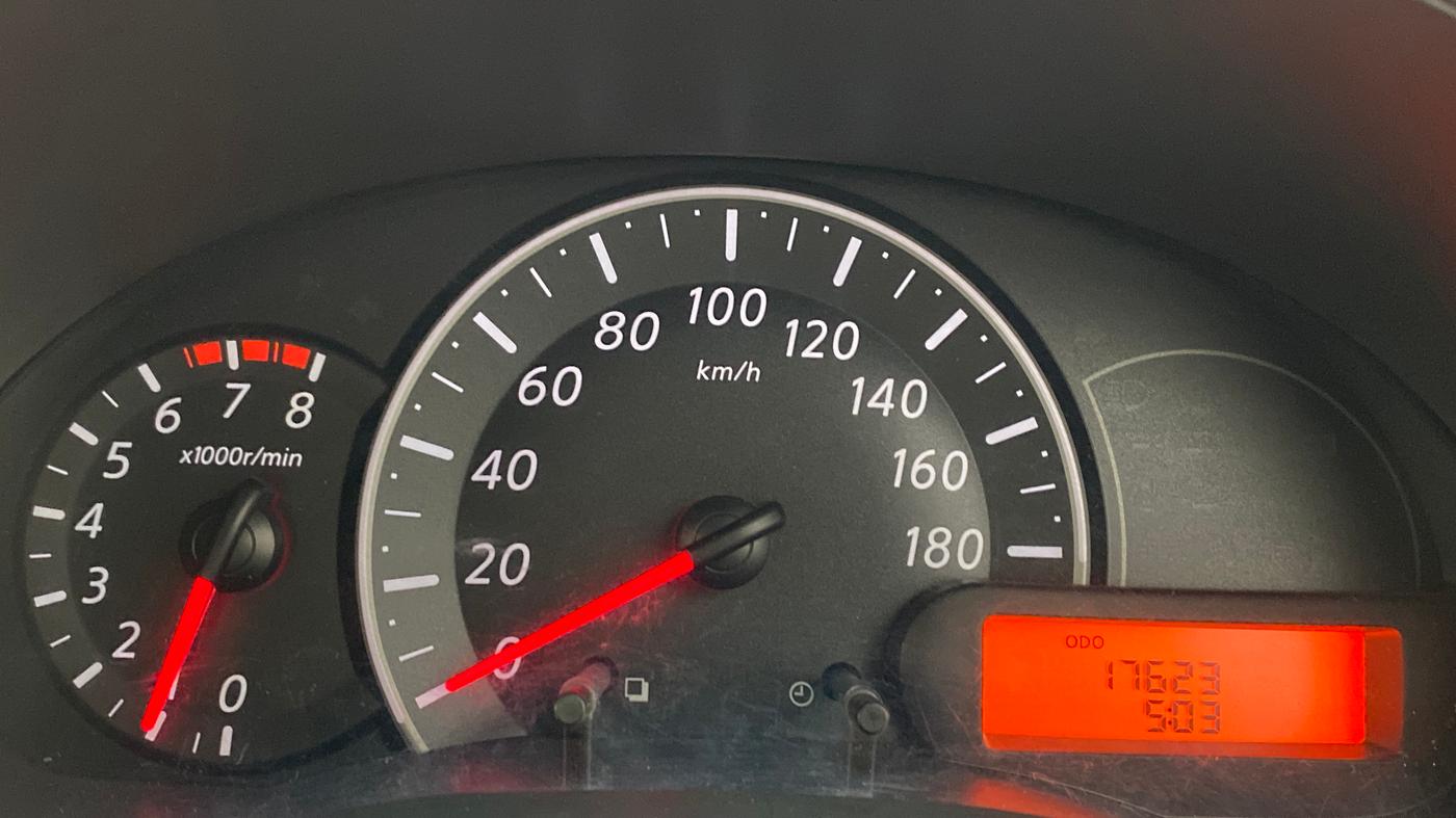 2010 Nissan Micra XV PETROL, Petrol, Manual, 17,870 km, Odometer Image