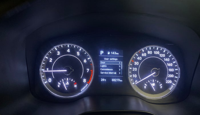 2021 Hyundai VENUE SX PLUS 1.0 TURBO DCT, Petrol, Automatic, 88,218 km, Odometer Image