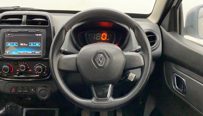 2019 Renault Kwid RXT 1.0 (O), Petrol, Manual, 45,766 km, Steering Wheel Close Up