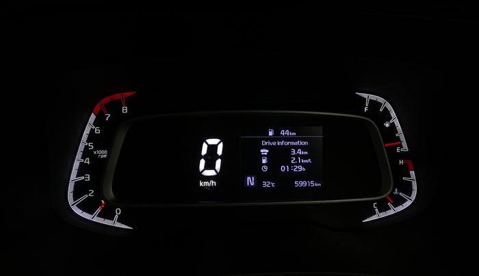 2023 KIA SONET HTK PLUS 1.0 IMT, Petrol, Manual, 59,912 km, Odometer Image