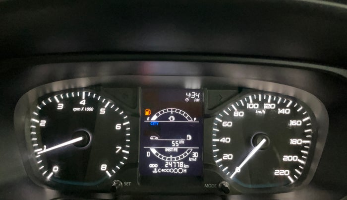 2023 Tata PUNCH PURE MT, Petrol, Manual, 24,828 km, Odometer Image