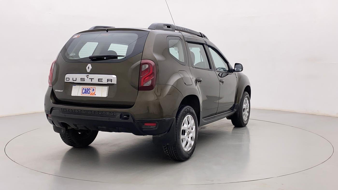 2017 Renault Duster RXL PETROL, Petrol, Manual, 50,772 km, Right Back Diagonal
