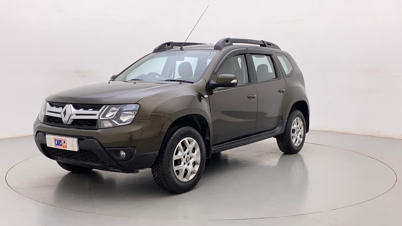 2017 Renault Duster RXL PETROL, Petrol, Manual, 50,772 km, Left Front Diagonal