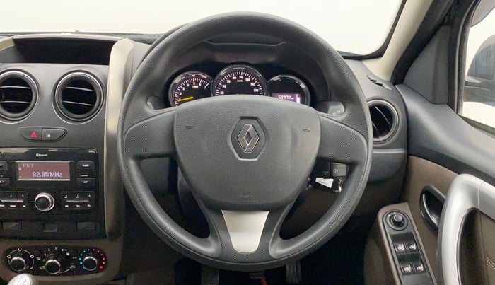 2017 Renault Duster RXL PETROL, Petrol, Manual, 50,772 km, Steering Wheel Close Up