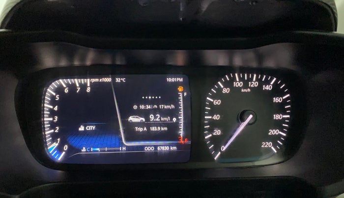 2020 Tata ALTROZ XZ PLUS PETROL, Petrol, Manual, 67,821 km, Odometer Image