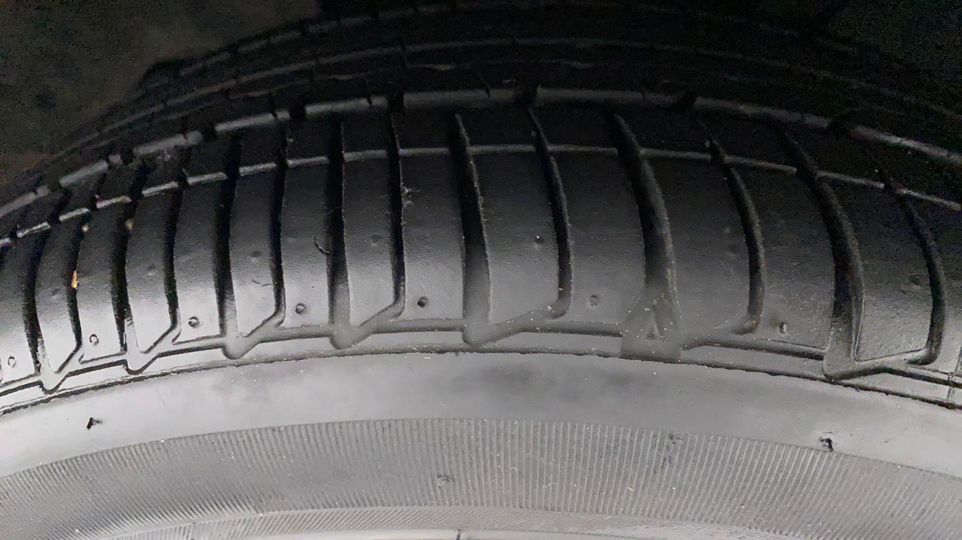 2022 Tata TIAGO NRG XZ AMT, Petrol, Automatic, 5,335 km, Left Front Tyre Tread