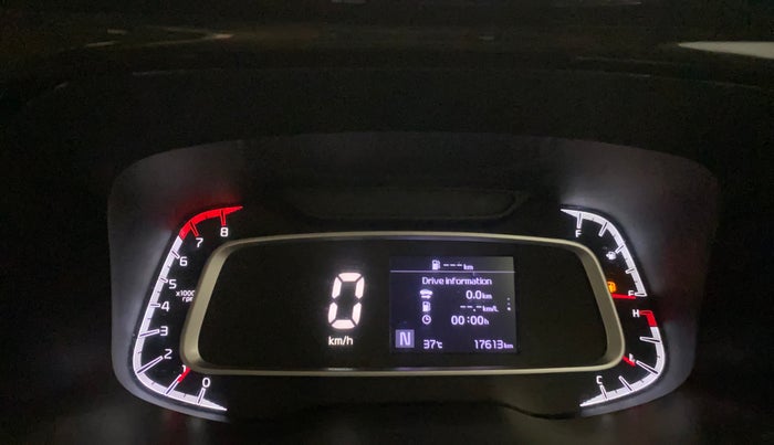 2020 KIA SONET HTX 1.0 IMT, Petrol, Manual, 17,607 km, Odometer Image