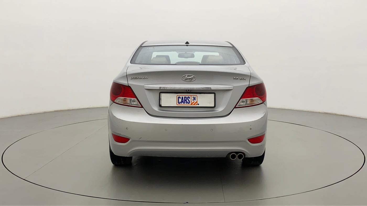 2014 Hyundai Verna FLUIDIC 1.6 VTVT SX AT, Petrol, Automatic, 55,030 km, Back/Rear