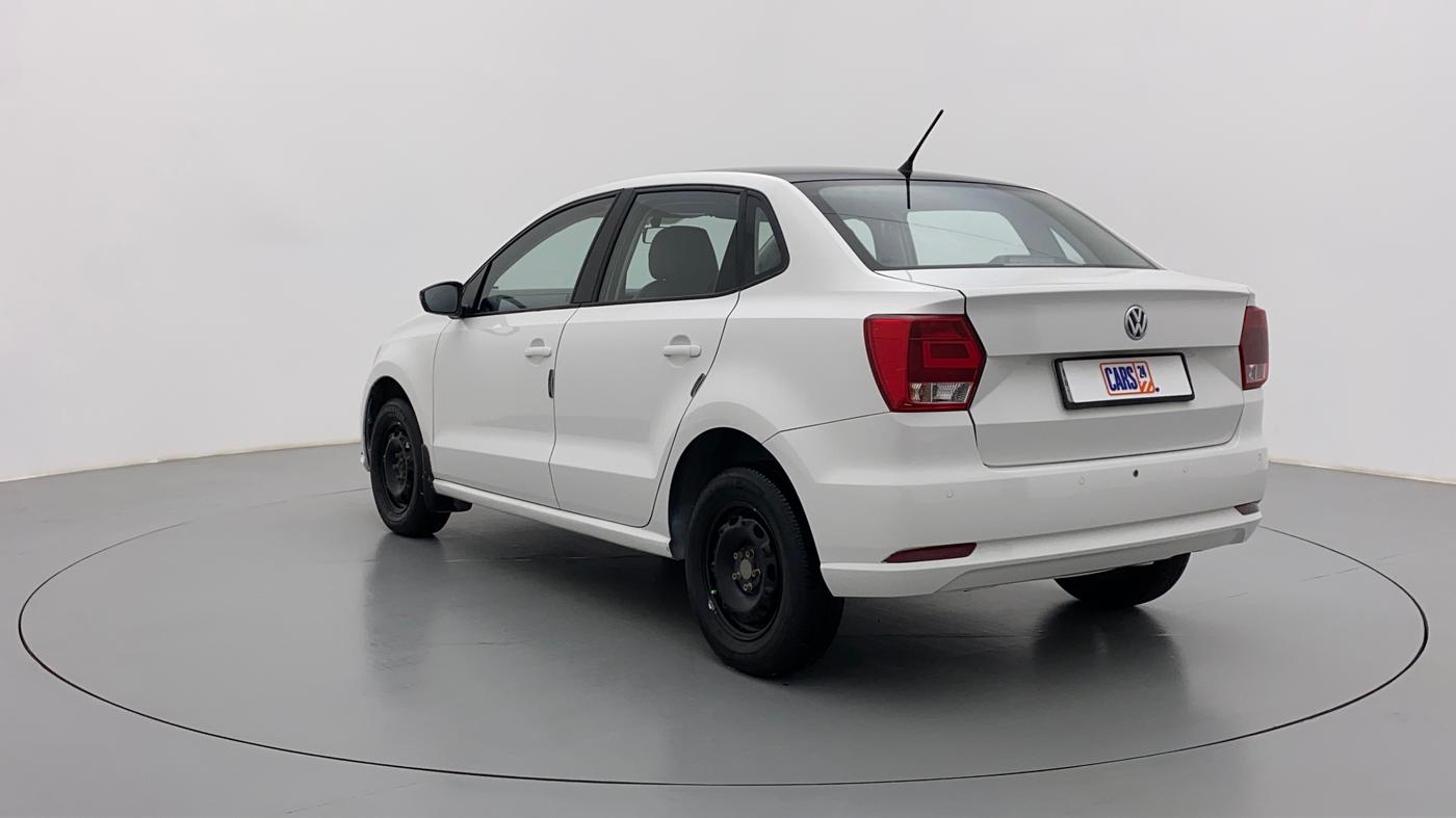 2019 Volkswagen Ameo Trendline 1.0, Petrol, Manual, 77,643 km, Left Back Diagonal