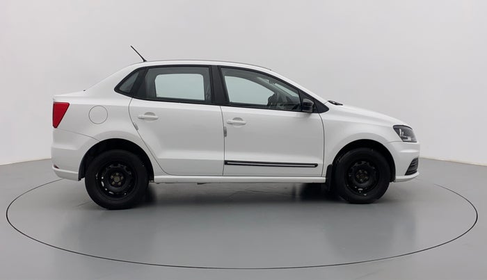2019 Volkswagen Ameo Trendline 1.0, Petrol, Manual, 77,643 km, Right Side View