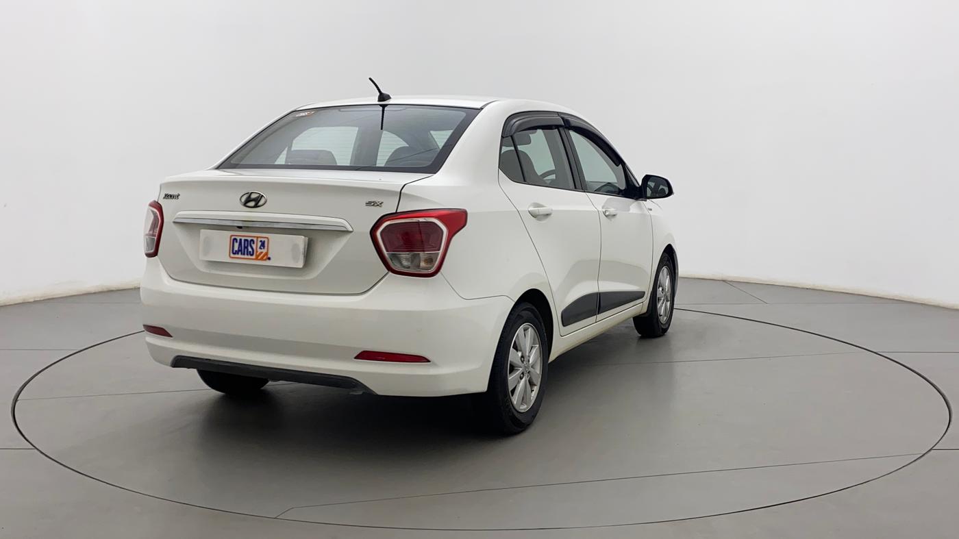 2016 Hyundai Xcent SX 1.2, Petrol, Manual, 57,443 km, Right Back Diagonal