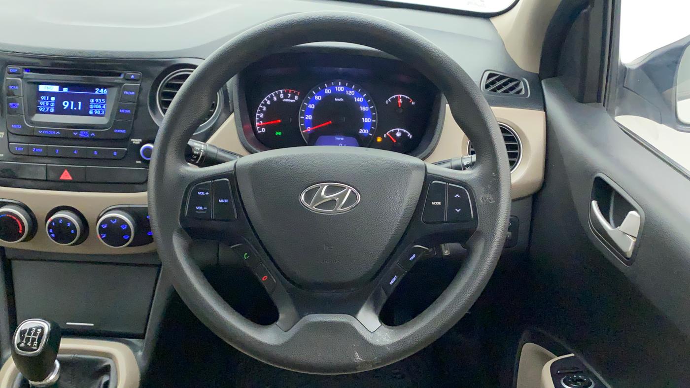 2016 Hyundai Xcent SX 1.2, Petrol, Manual, 57,443 km, Steering Wheel Close Up