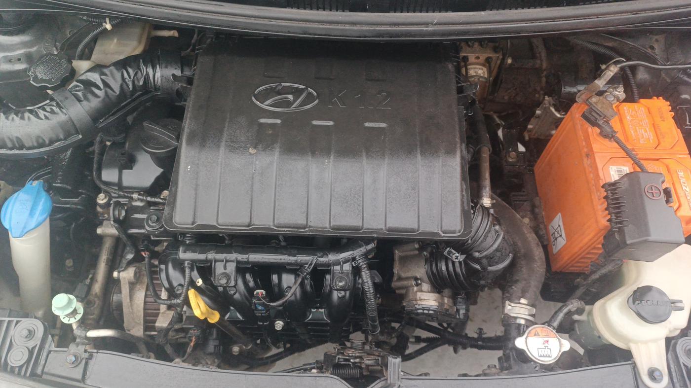 2019 Hyundai Grand i10 SPORTZ 1.2 KAPPA VTVT, Petrol, Manual, 68,190 km, Engine View