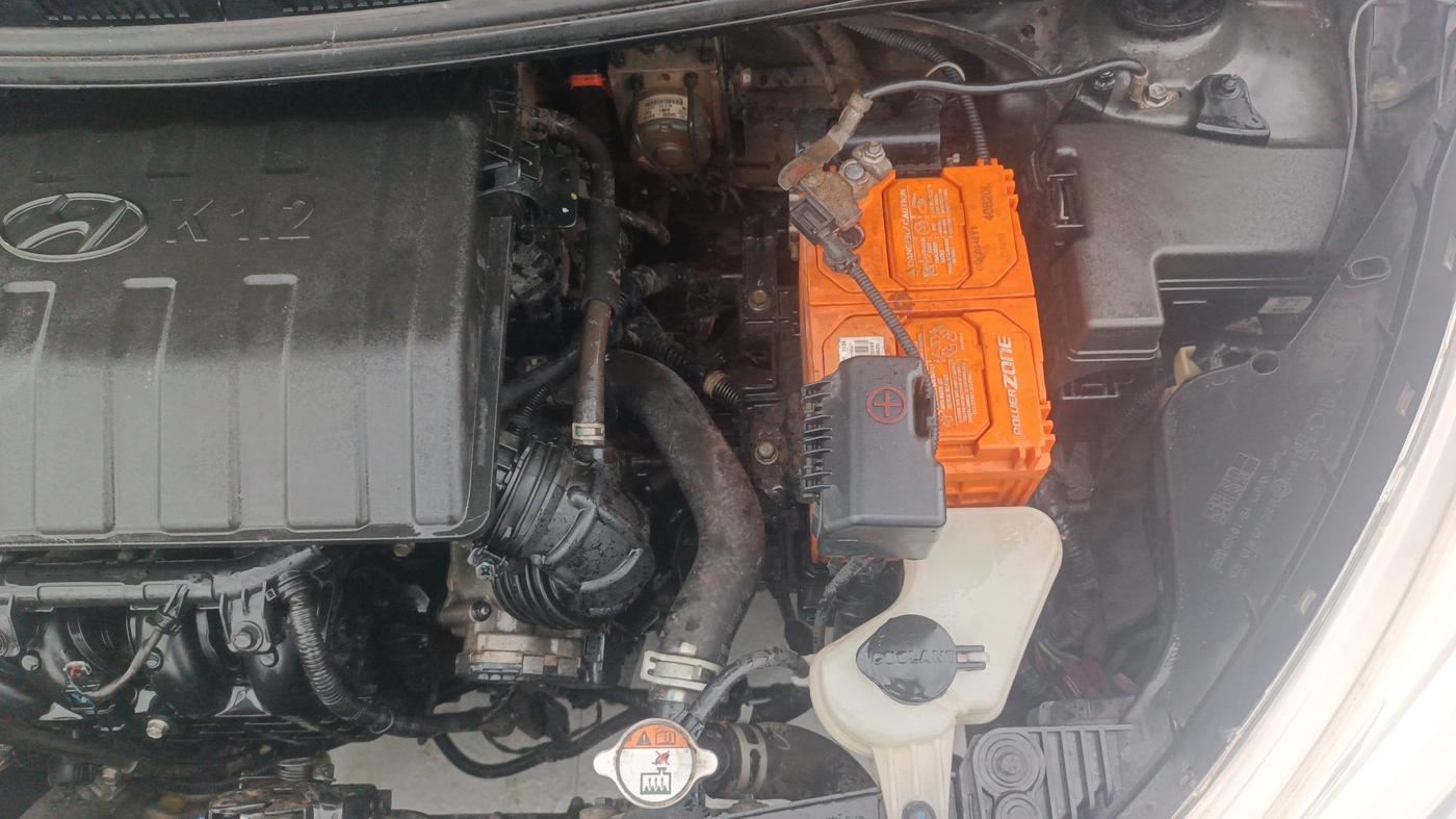 2019 Hyundai Grand i10 SPORTZ 1.2 KAPPA VTVT, Petrol, Manual, 68,190 km, Engine View - Left