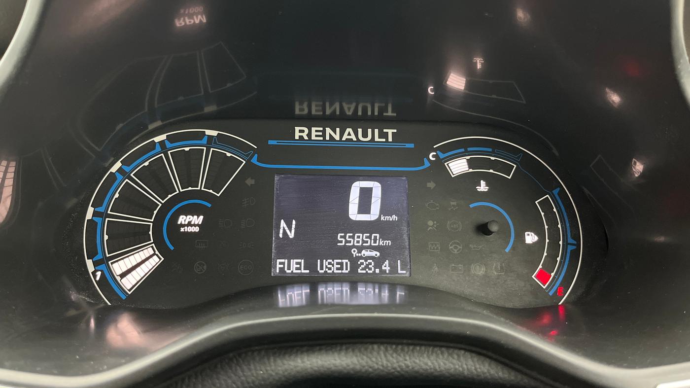 2021 Renault Kiger RXT (O) AMT, Petrol, Automatic, 55,848 km, Odometer Image