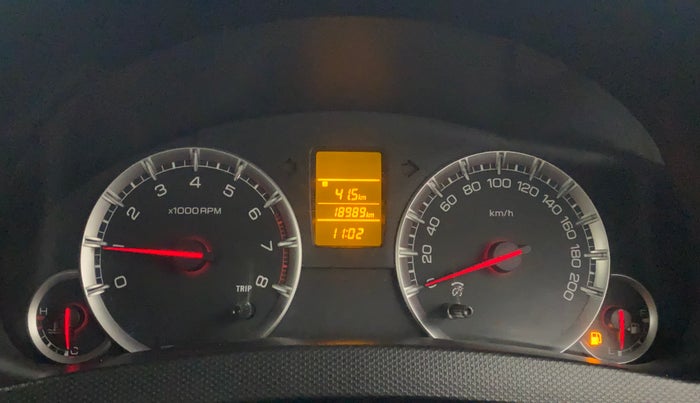 2016 Maruti Swift VXI, Petrol, Manual, 18,988 km, Odometer Image