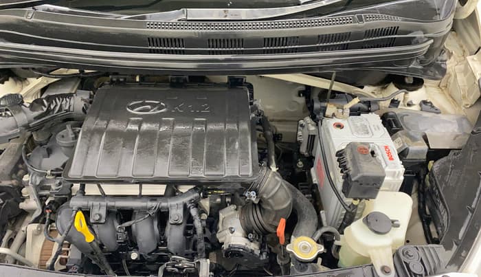 2017 Hyundai Grand i10 SPORTZ (O) AT 1.2 KAPPA VTVT, Petrol, Automatic, 45,708 km, Engine View - Left