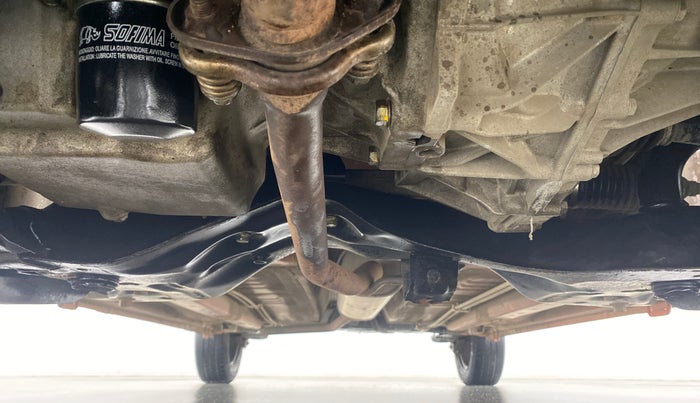 2018 Maruti Celerio X ZXI OPT AMT, Petrol, Automatic, 36,535 km, Front Underbody
