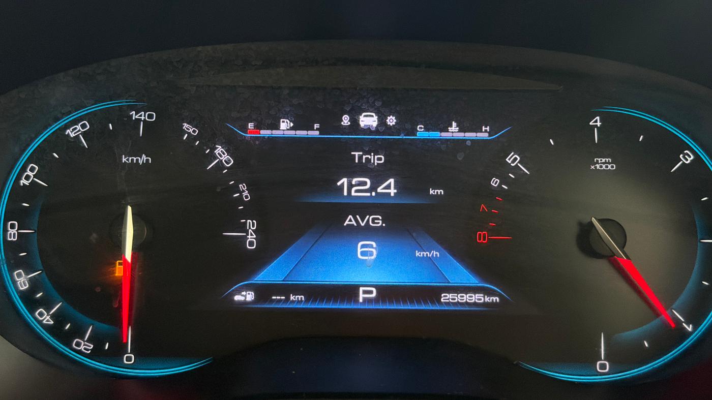 2023 MG HECTOR PLUS SHARP 1.5 PETROL TURBO CVT 6-STR, Petrol, Automatic, 25,994 km, Odometer Image