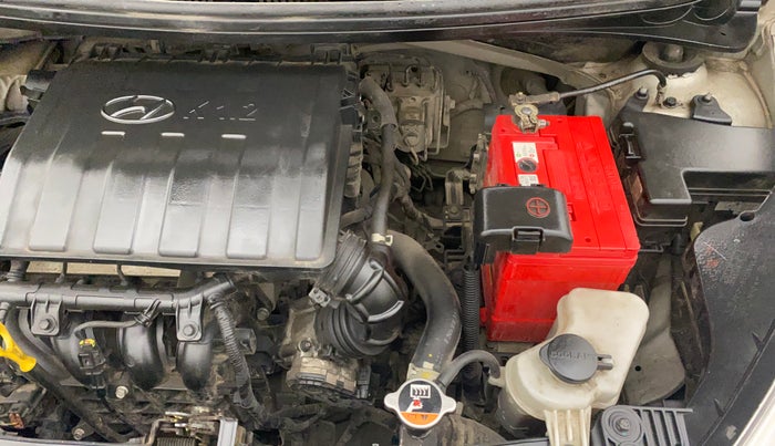 2015 Hyundai Grand i10 ASTA (O) 1.2 KAPPA VTVT, Petrol, Manual, 71,429 km, Engine View - Left