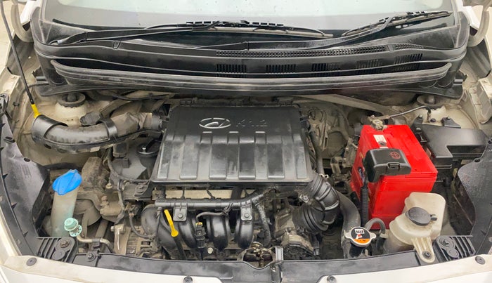 2015 Hyundai Grand i10 ASTA (O) 1.2 KAPPA VTVT, Petrol, Manual, 71,429 km, Engine View