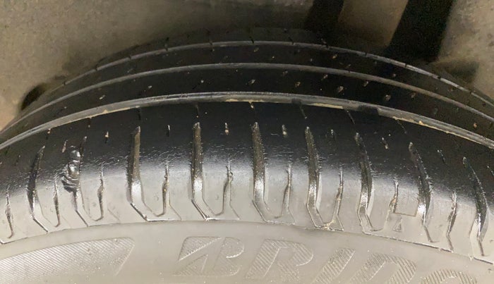 2018 Maruti Dzire ZXI PLUS AMT, Petrol, Automatic, 53,766 km, Left Rear Tyre Tread