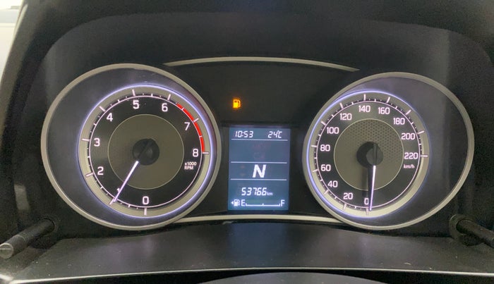 2018 Maruti Dzire ZXI PLUS AMT, Petrol, Automatic, 53,766 km, Odometer Image