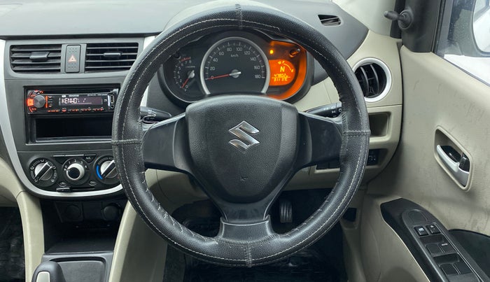2015 Maruti Celerio VXI AGS, Petrol, Automatic, 48,045 km, Steering Wheel Close Up