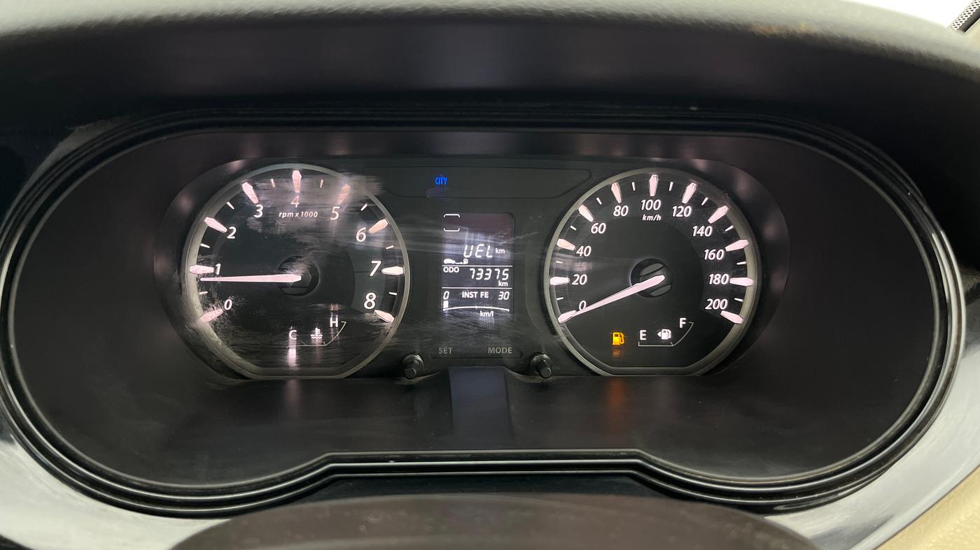 2016 Tata Zest XMS PETROL, Petrol, Manual, 73,372 km, Odometer Image