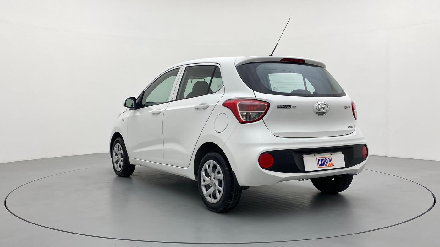 2017 Hyundai Grand i10 SPORTZ 1.2 KAPPA VTVT, Petrol, Manual, 13,765 km, Left Back Diagonal
