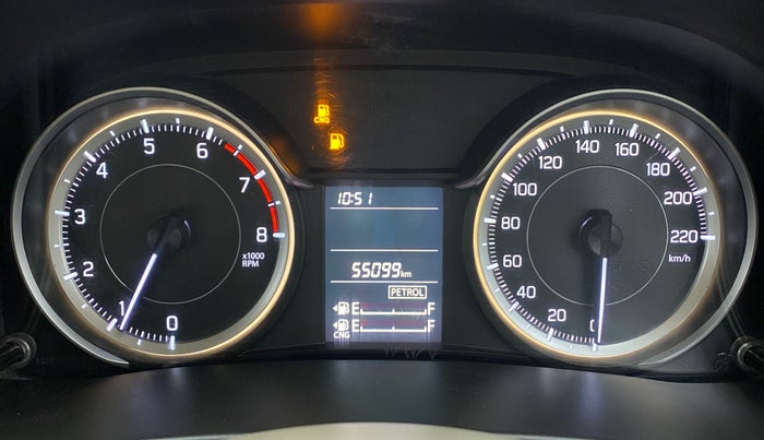 2021 Maruti Ertiga VXI CNG, CNG, Manual, 55,099 km, Odometer Image