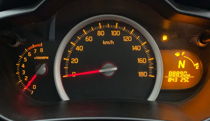 2016 Maruti Celerio VXI AMT, Petrol, Automatic, 88,890 km, Odometer Image