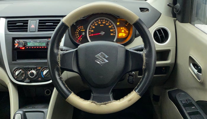 2016 Maruti Celerio VXI AMT, Petrol, Automatic, 88,890 km, Steering Wheel Close Up