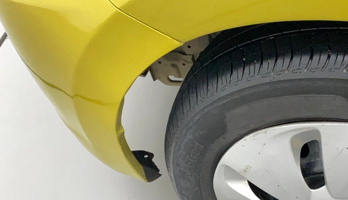2016 Maruti Celerio VXI AMT, Petrol, Automatic, 88,890 km, Left fender - Lining missing