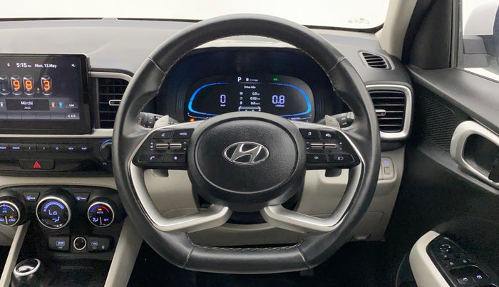 2022 Hyundai VENUE SX (O) 1.0 TURBO DCT, Petrol, Automatic, 15,703 km, Steering Wheel Close Up