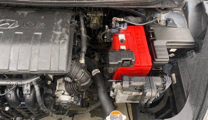 2020 Hyundai GRAND I10 NIOS SPORTZ AMT 1.2 KAPPA VTVT, Petrol, Automatic, 34,652 km, Engine View - Left