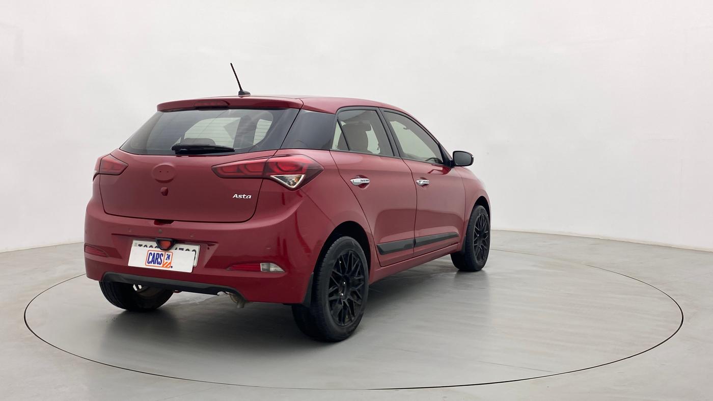 2016 Hyundai Elite i20 ASTA 1.2 (O), Petrol, Manual, 51,903 km, Right Back Diagonal