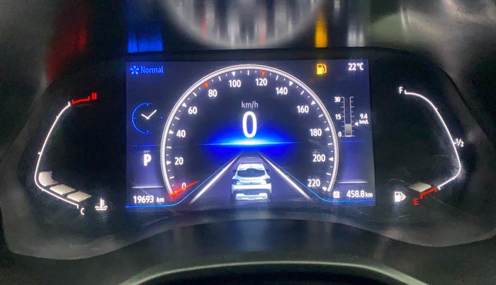 2023 Renault Kiger RXZ TURBO CVT, Petrol, Automatic, 19,640 km, Odometer Image