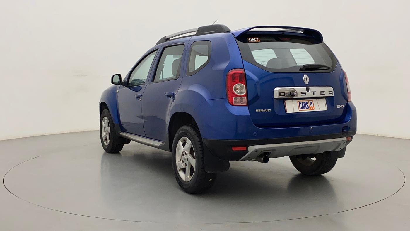 2014 Renault Duster 110 PS RXL DIESEL, Diesel, Manual, 100 km, Left Back Diagonal