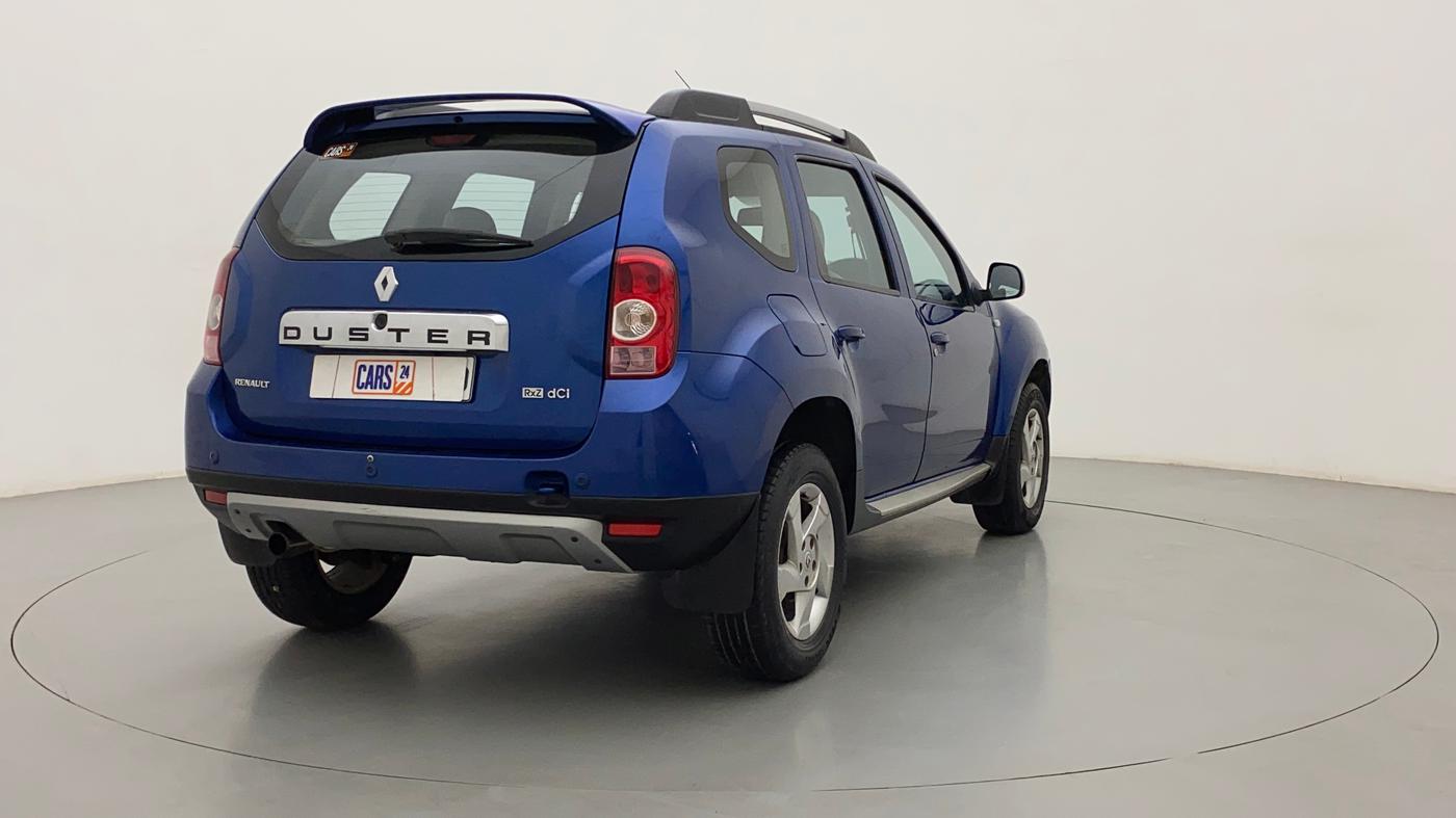 2014 Renault Duster 110 PS RXL DIESEL, Diesel, Manual, 100 km, Right Back Diagonal