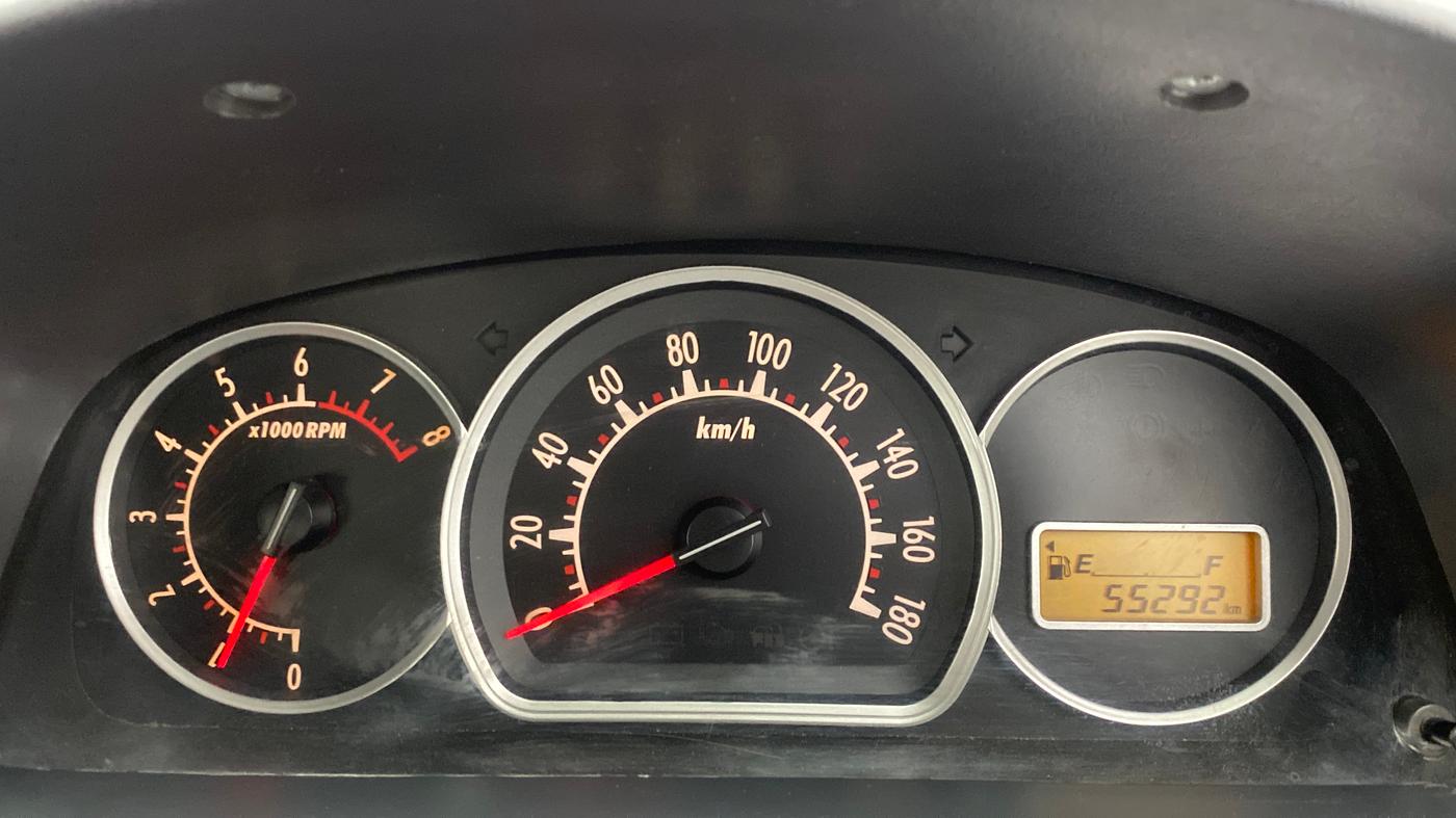 2012 Maruti Alto K10 VXI P, Petrol, Manual, 55,744 km, Odometer Image