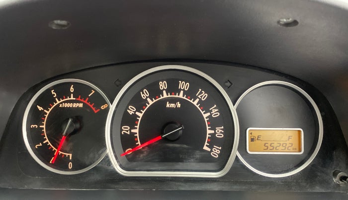 2012 Maruti Alto K10 VXI P, Petrol, Manual, 55,744 km, Odometer Image