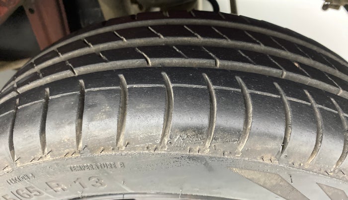 2012 Maruti Alto K10 VXI P, Petrol, Manual, 55,744 km, Left Rear Tyre Tread