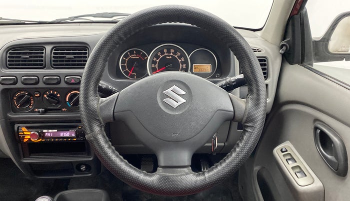 2012 Maruti Alto K10 VXI P, Petrol, Manual, 55,744 km, Steering Wheel Close Up