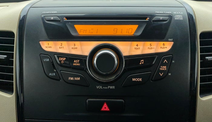 2017 Maruti Wagon R 1.0 VXI, Petrol, Manual, 51,897 km, Infotainment System