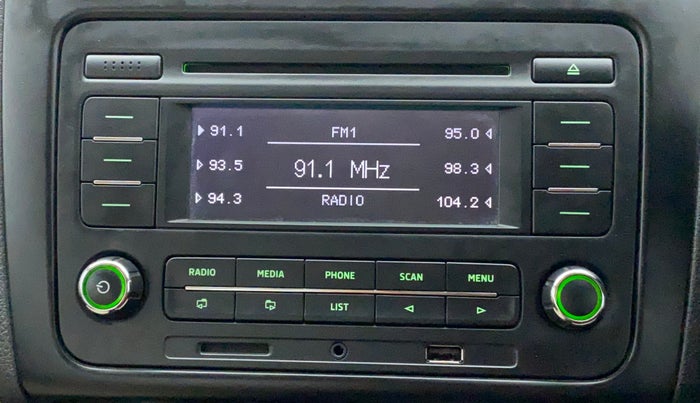 2018 Skoda Rapid AMBITION 1.5 TDI, Diesel, Manual, 48,296 km, Infotainment System