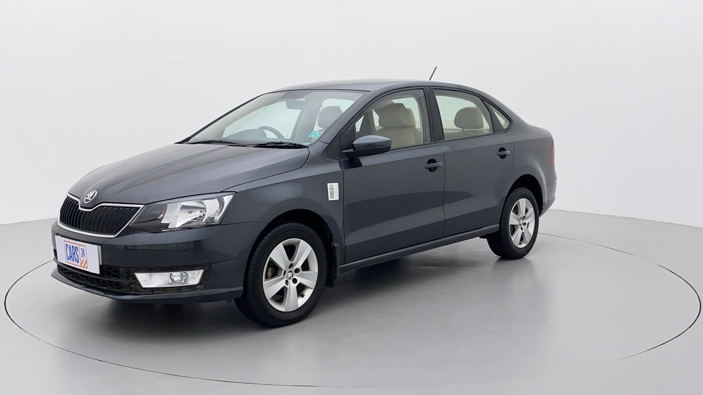 2018 Skoda Rapid AMBITION 1.5 TDI, Diesel, Manual, 48,296 km, Left Front Diagonal