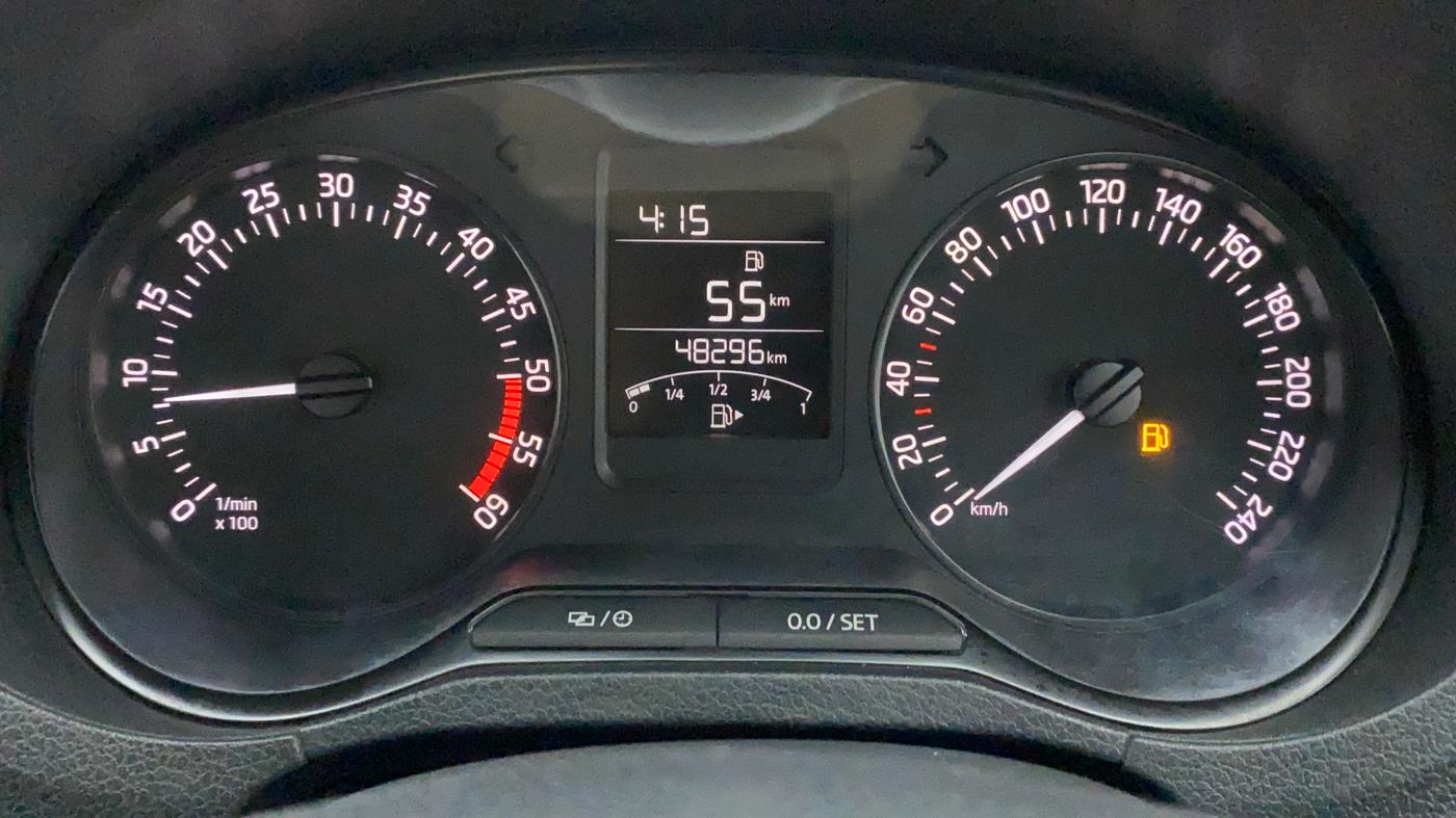 2018 Skoda Rapid AMBITION 1.5 TDI, Diesel, Manual, 48,296 km, Odometer Image